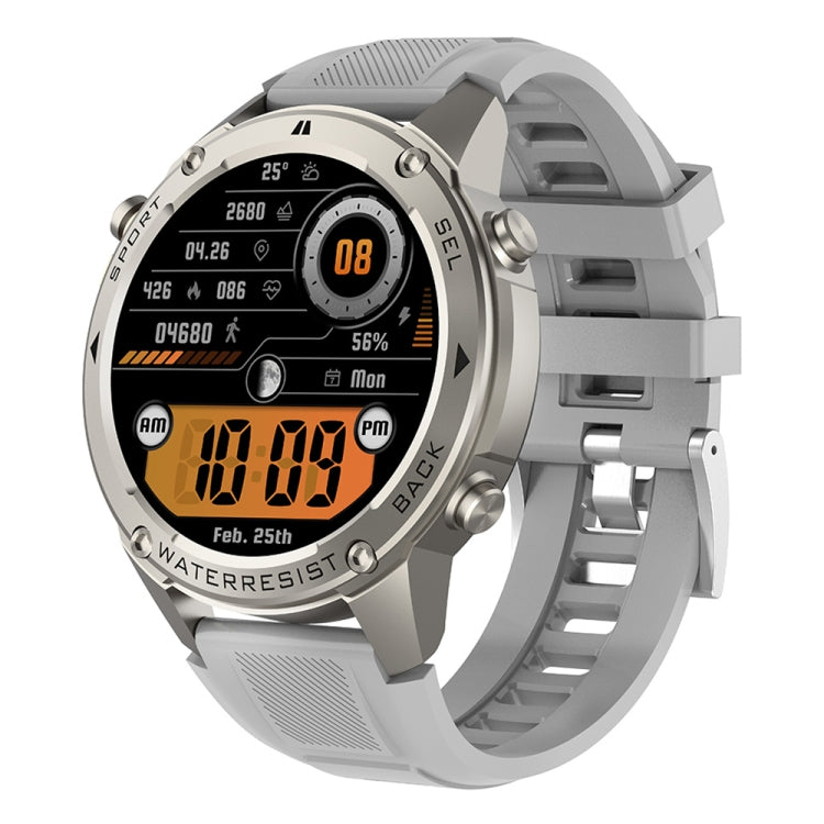 DM56 1.43 inch Color Screen Smart Watch, Support Bluetooth Call / Health Monitoring(Silver) - Smart Watches by PMC TechLife | Online Shopping South Africa | PMC TechLife | Buy Now Pay Later Mobicred