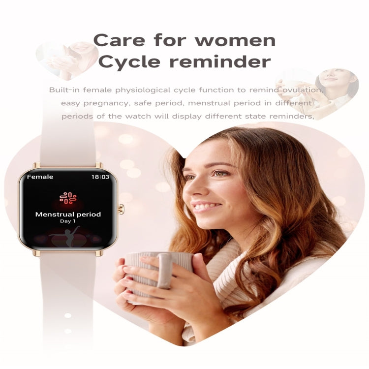 KM66 1.75 inch Color Screen Smart Watch Silicone Strap, Support Bluetooth Call(Black) - Smart Watches by PMC TechLife | Online Shopping South Africa | PMC TechLife | Buy Now Pay Later Mobicred