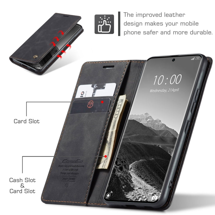 For Redmi Note 14 Pro 5G CaseMe 013 Multifunctional Horizontal Flip Leather Phone Case(Black) - free shipping - PMC Jewellery - Order now!