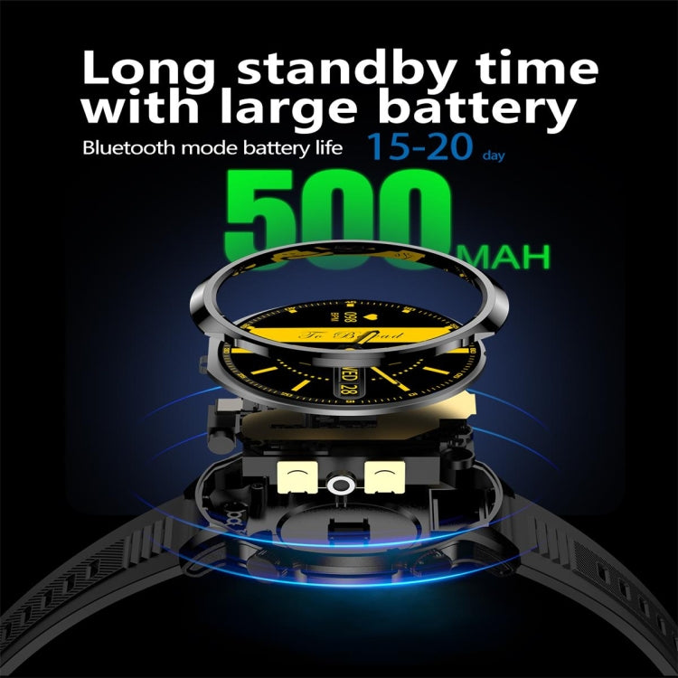 EX100 1.95 inch Color Screen Smart Watch, Support Bluetooth Call / Health Monitoring(Silver) - Smart Watches by PMC TechLife | Online Shopping South Africa | PMC TechLife | Buy Now Pay Later Mobicred