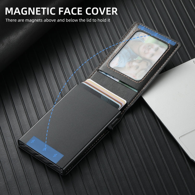 For Google Pixel 6a Suteni H19 Oil Wax 2-in-1 MagSafe Removable Card Box Back Phone Case(Black) - free shipping - PMC TechLife - Order now!