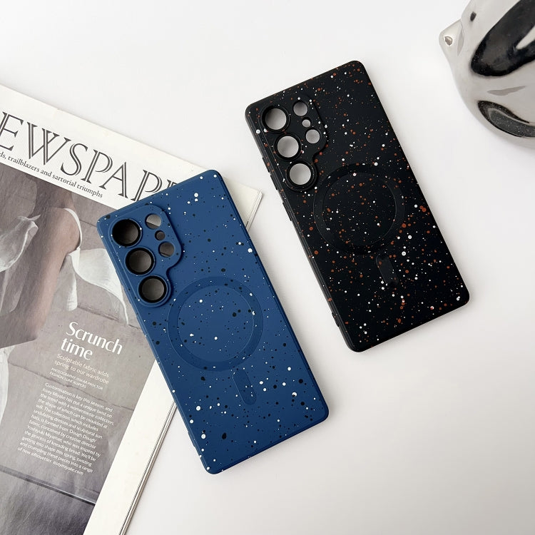 For Samsung Galaxy S25 Ultra 5G Starry Sky TPU Shockproof MagSafe Phone Case(Purple) - Galaxy S25 Ultra 5G Cases by PMC Jewellery | Online Shopping South Africa | PMC Jewellery | Buy Now Pay Later Mobicred