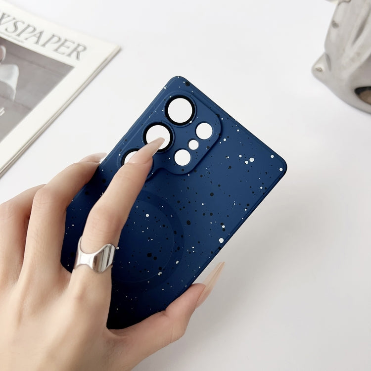 For Samsung Galaxy S25 Ultra 5G Starry Sky TPU Shockproof MagSafe Phone Case(Green) - Galaxy S25 Ultra 5G Cases by PMC Jewellery | Online Shopping South Africa | PMC Jewellery | Buy Now Pay Later Mobicred