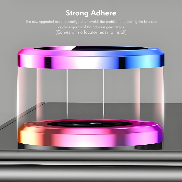 For iPhone 16e ENKAY 9H Rear Lens Aluminium Alloy Tempered Glass Film(Golden) - iPhone 16e Tempered Glass by ENKAY | Online Shopping South Africa | PMC TechLife | Buy Now Pay Later Mobicred