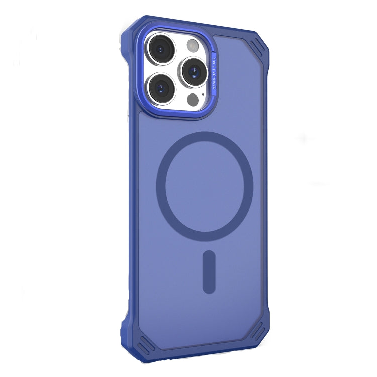 For iPhone 14 Pro Max Starshield Frameless MagSafe PC Phone Case(Blue) - iPhone 14 Pro Max Cases by PMc TechLife | Online Shopping South Africa | PMc TechLife | Buy Now Pay Later Mobicred
