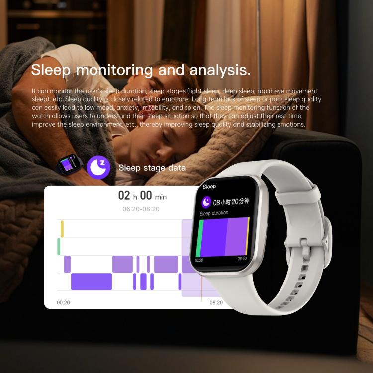 Q23 Pro 1.83 inch Color Screen IP68 Waterproof Bluetooth Call Smart Watch, Support Health Monitoring(Black) - Smart Watches by PMC TechLife | Online Shopping South Africa | PMC TechLife | Buy Now Pay Later Mobicred