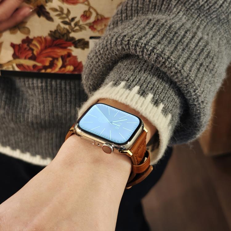 For Apple Watch 46mm / 49mm / 45mm / 44mm Heart-Shaped Embossed Leather Watch Band(Girly Pink) - Watch Bands by PMC TechLife | Online Shopping South Africa | PMC TechLife | Buy Now Pay Later Mobicred