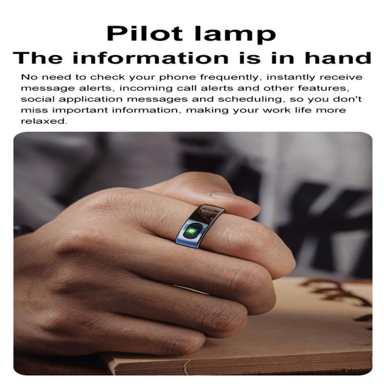 R08 SIZE 8 Smart Ring, Support Heart Rate / Blood Oxygen / Sleep / Multiple Sports Modes(Gold) - free shipping - PMC TechLife - Order now!