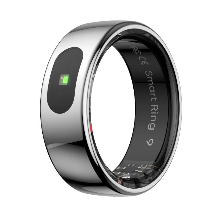 R08 SIZE 9 Smart Ring, Support Heart Rate / Blood Oxygen / Sleep / Multiple Sports Modes(Silver) - free shipping - PMC TechLife - Order now!