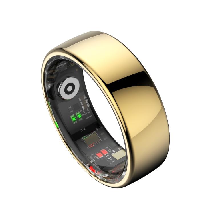 R08 SIZE 10 Smart Ring, Support Heart Rate / Blood Oxygen / Sleep / Multiple Sports Modes(Gold) - free shipping - PMC TechLife - Order now!