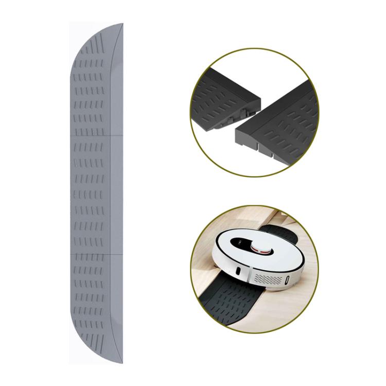 JUNSUNMAY For Ecovacs / iRobot / Mijia / Dreame Sweeping Robot Universal Threshold Bars Ramp Mat(Grey) - free shipping - PMc TechLife - Order now!
