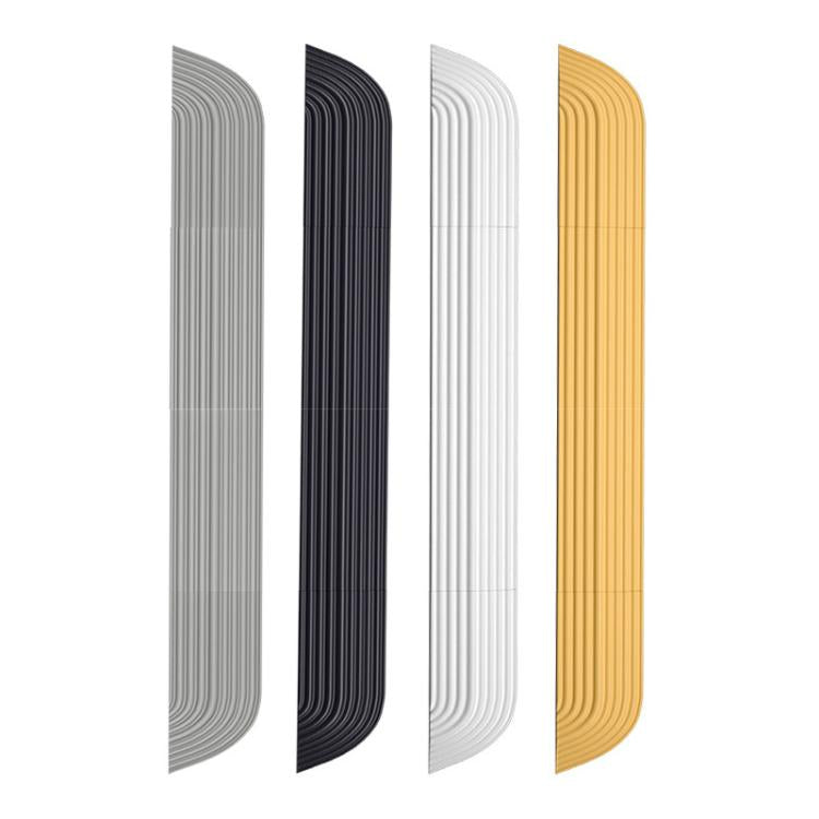 JUNSUNMAY For Ecovacs / iRobot / Mijia / Dreame Sweeping Robot Universal Silicone Threshold Bars Ramp Mat(Yellow) - free shipping - PMc TechLife - Order now!