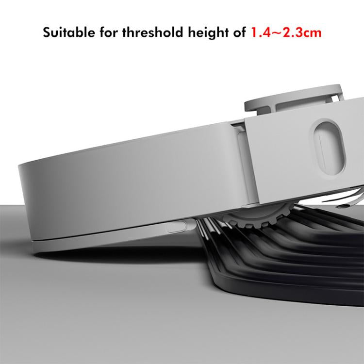 JUNSUNMAY For Ecovacs / iRobot / Mijia / Dreame Sweeping Robot Universal Silicone Threshold Bars Ramp Mat(Grey) - free shipping - PMc TechLife - Order now!