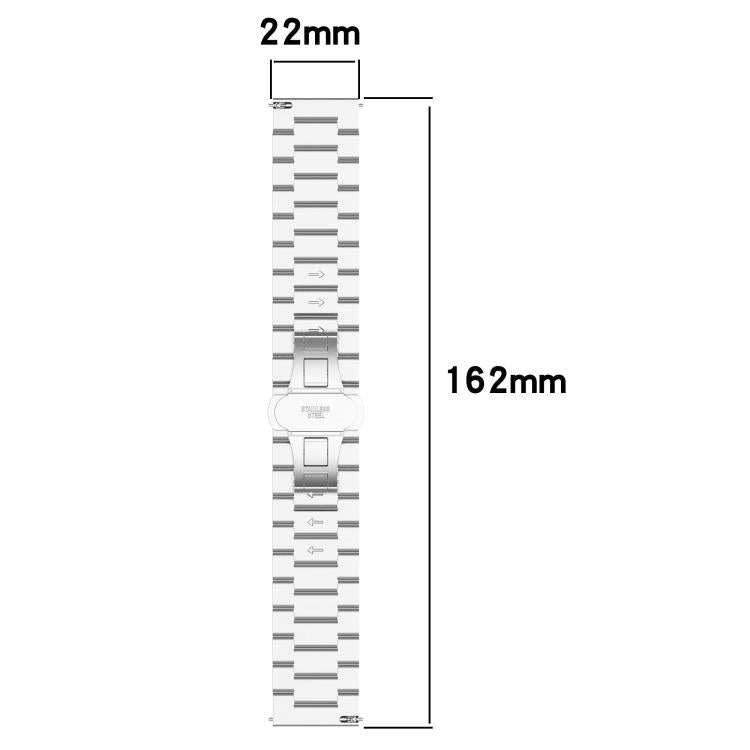 For OPPO Watch X2 Twill Texture Stainless Steel Metal Watch Band(Rose Gold) - free shipping - PMC TechLife - Order now!