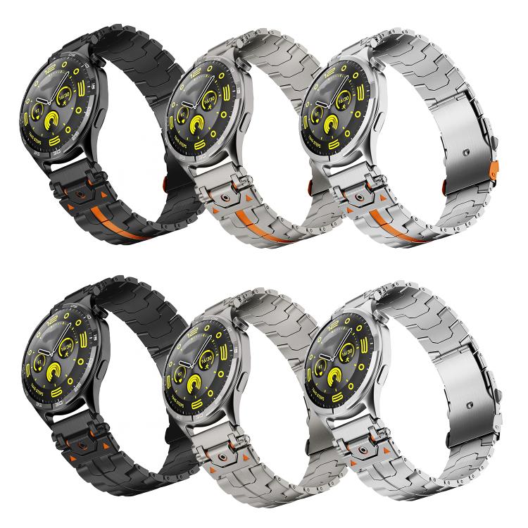 22mm Stainless Steel Safety Buckle Metal Watch Band(Silver) - free shipping - PMC TechLife - Order now!