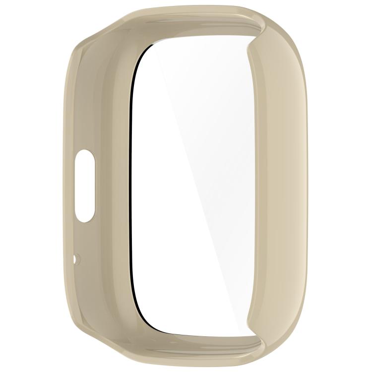 For Lexin Watch 3 Tempered Film Integrated PC Watch Protective Case(Ivory White) - Watch Case by PMC TechLife | Online Shopping South Africa | PMC TechLife | Buy Now Pay Later Mobicred