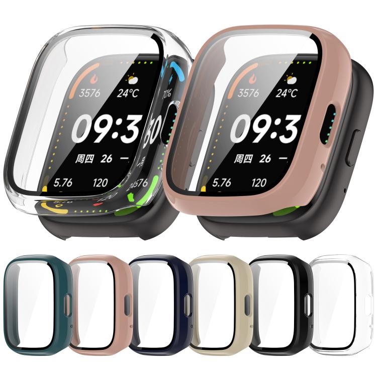 For Lexin Watch 3 Tempered Film Integrated PC Watch Protective Case(Pine Green) - Watch Case by PMC TechLife | Online Shopping South Africa | PMC TechLife | Buy Now Pay Later Mobicred