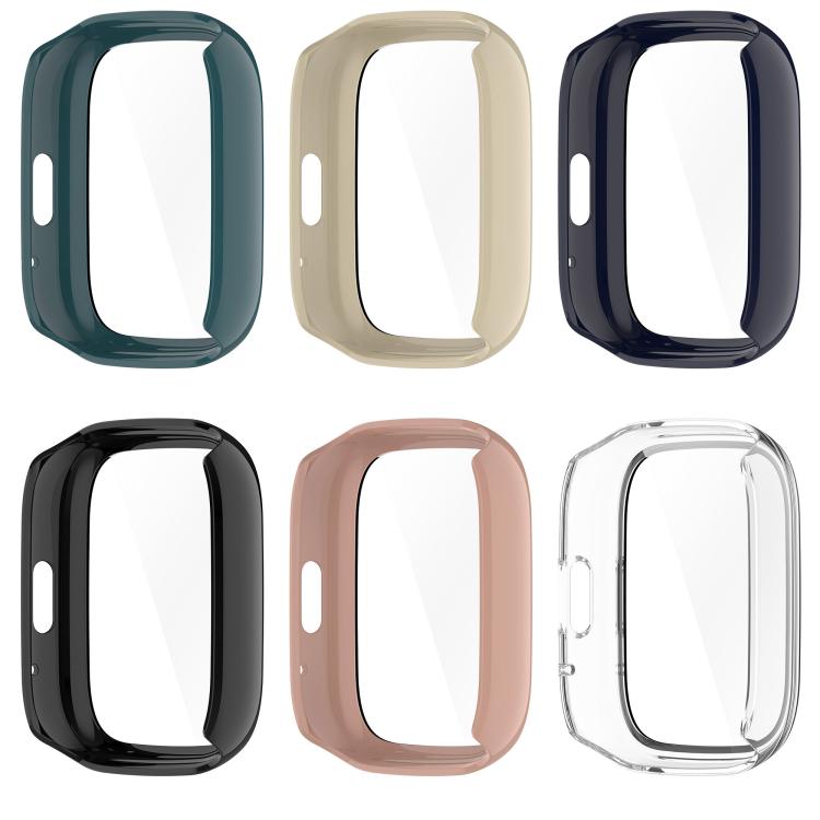 For Lexin Watch 3 Tempered Film Integrated PC Watch Protective Case(Transparent) - Watch Case by PMC TechLife | Online Shopping South Africa | PMC TechLife | Buy Now Pay Later Mobicred