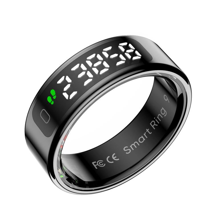 R11 SIZE 10 Smart Ring, Support Heart Rate / Blood Oxygen / Sleep / Multiple Sports Modes(Black) - free shipping - PMC TechLife - Order now!