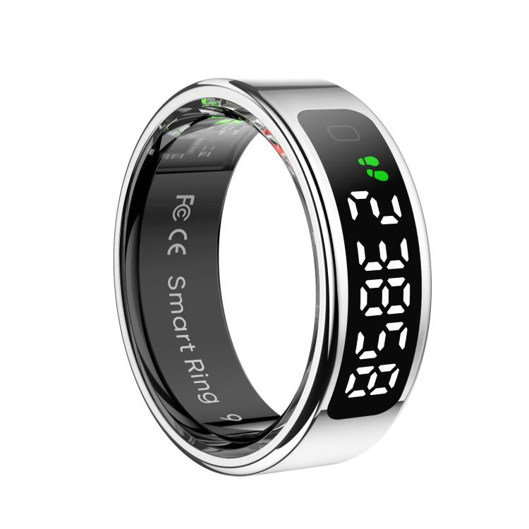 R11 SIZE 12 Smart Ring, Support Heart Rate / Blood Oxygen / Sleep / Multiple Sports Modes(Silver) - free shipping - PMC TechLife - Order now!