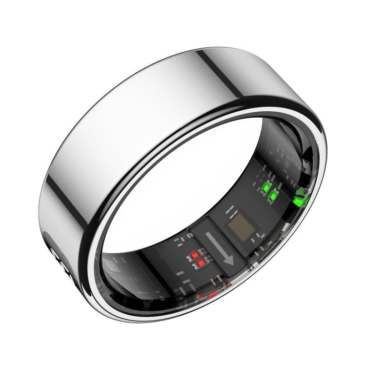 R11 SIZE 12 Smart Ring, Support Heart Rate / Blood Oxygen / Sleep / Multiple Sports Modes(Silver) - free shipping - PMC TechLife - Order now!