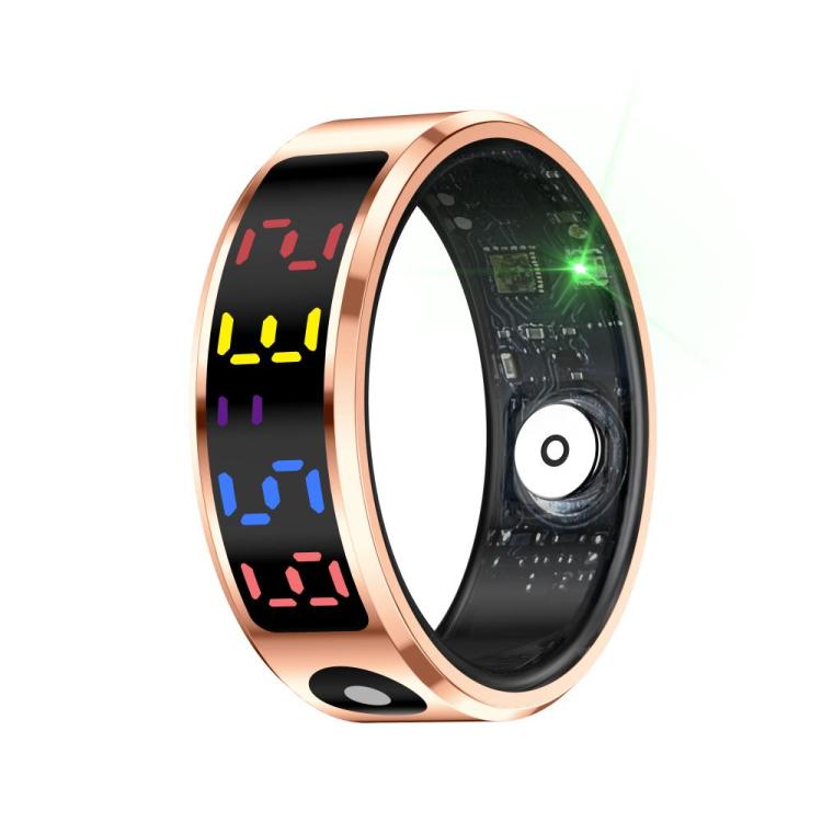 R12 SIZE 10 Smart Ring, Support Heart Rate / Blood Oxygen / Sleep / Multiple Sports Modes(Gold) - free shipping - PMC TechLife - Order now!