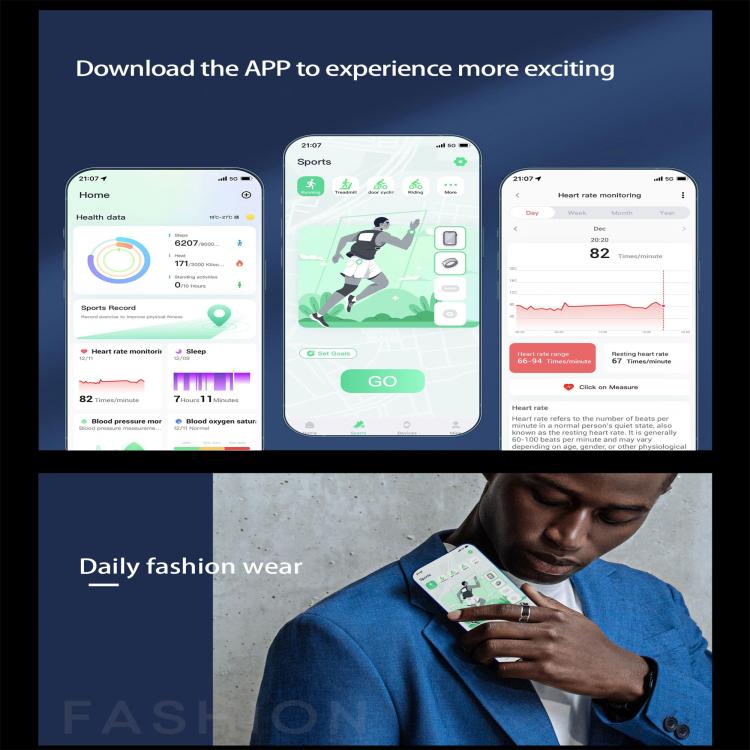 R12 SIZE 10 Smart Ring, Support Heart Rate / Blood Oxygen / Sleep / Multiple Sports Modes(Black) - free shipping - PMC TechLife - Order now!