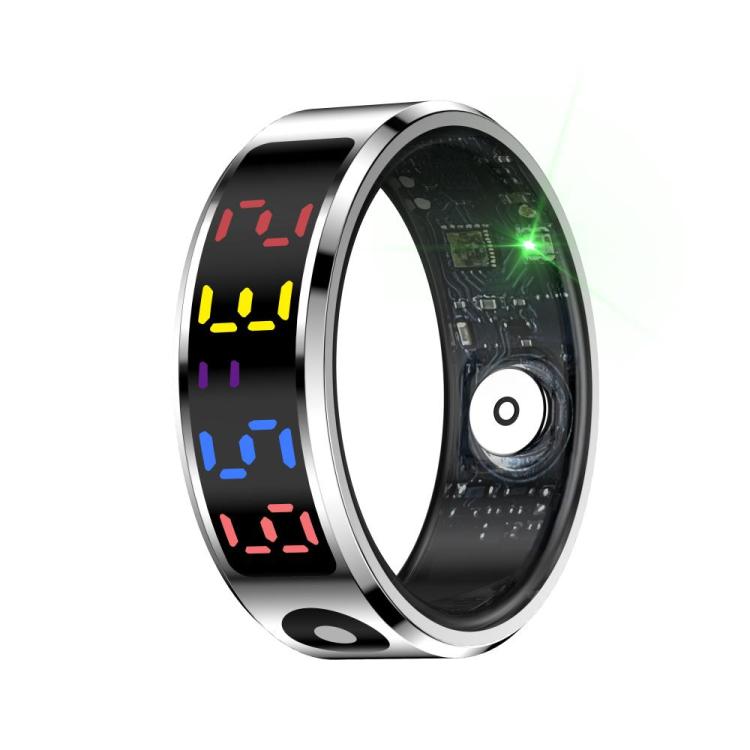 R12 SIZE 11 Smart Ring, Support Heart Rate / Blood Oxygen / Sleep / Multiple Sports Modes(Silver) - free shipping - PMC TechLife - Order now!