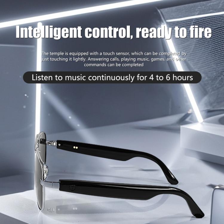 GS02 Smart Glasses, Support Voice Assistant / Bluetooth Call / Remote Control Photography(Black) - free shipping - PMC TechLife - Order now!