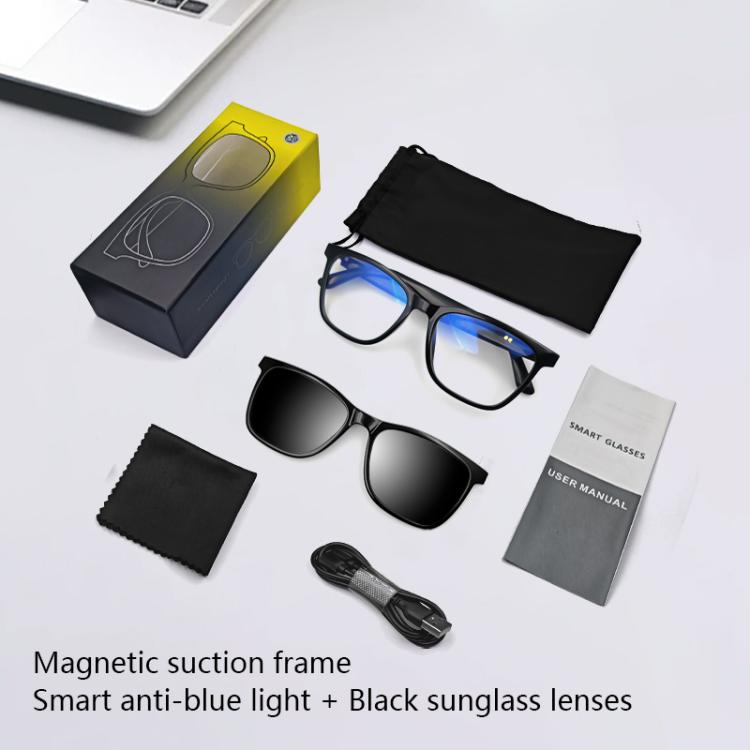 GS05 Smart Glasses, Support AI Smart Chip / Bluetooth Call / Remote Control Photography(Black) - free shipping - PMC TechLife - Order now!