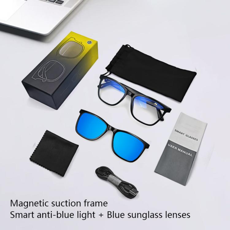 GS05 Smart Glasses, Support AI Smart Chip / Bluetooth Call / Remote Control Photography(Blue) - free shipping - PMC TechLife - Order now!