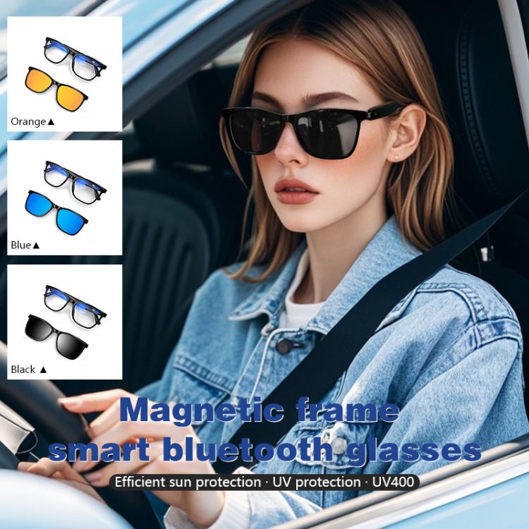 GS05 Smart Glasses, Support AI Smart Chip / Bluetooth Call / Remote Control Photography(Orange) - free shipping - PMC TechLife - Order now!