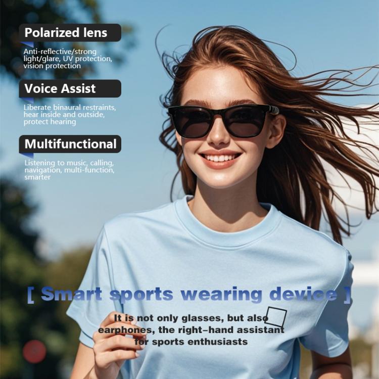 GS05 Smart Glasses, Support AI Smart Chip / Bluetooth Call / Remote Control Photography(Blue) - free shipping - PMC TechLife - Order now!