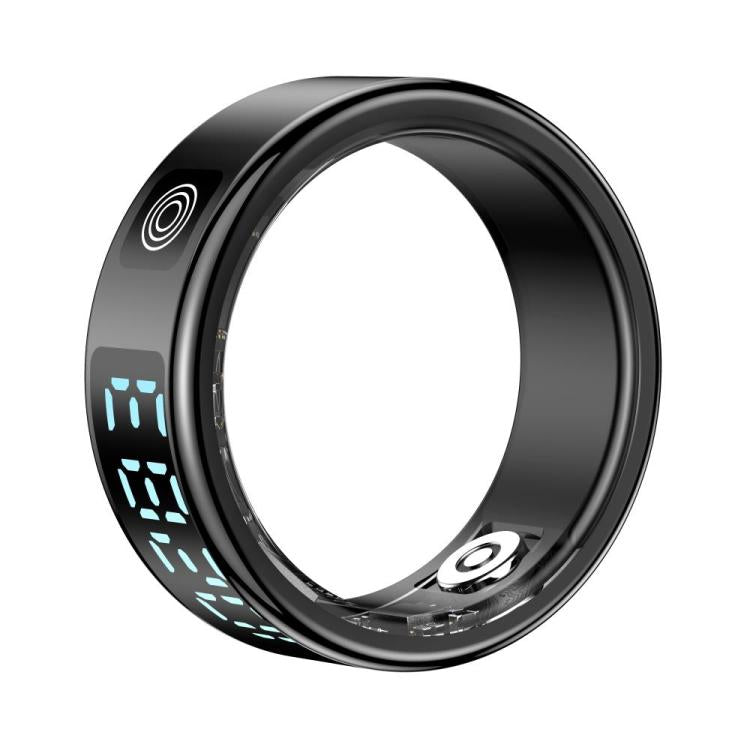 SR08 SIZE 8 Smart Ring, Support Hand Gestures Control / Health Monitoring / Multiple Sports Modes(Black) - free shipping - PMc TechLife - Order now!
