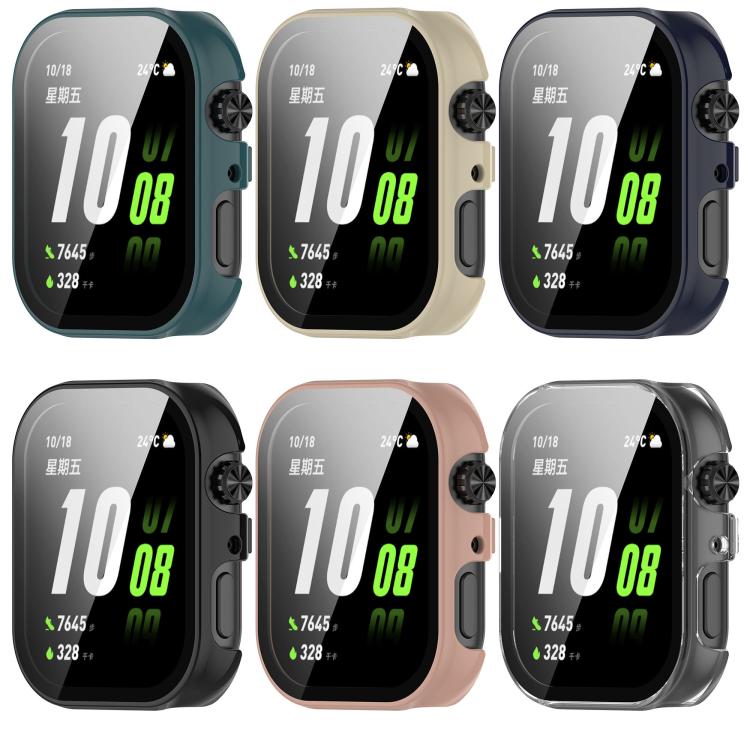 For Honor ROSSINI 2i Tempered Film Integrated PC Watch Protective Case(Pine Green) - Watch Cases by PMC TechLife | Online Shopping South Africa | PMC TechLife | Buy Now Pay Later Mobicred