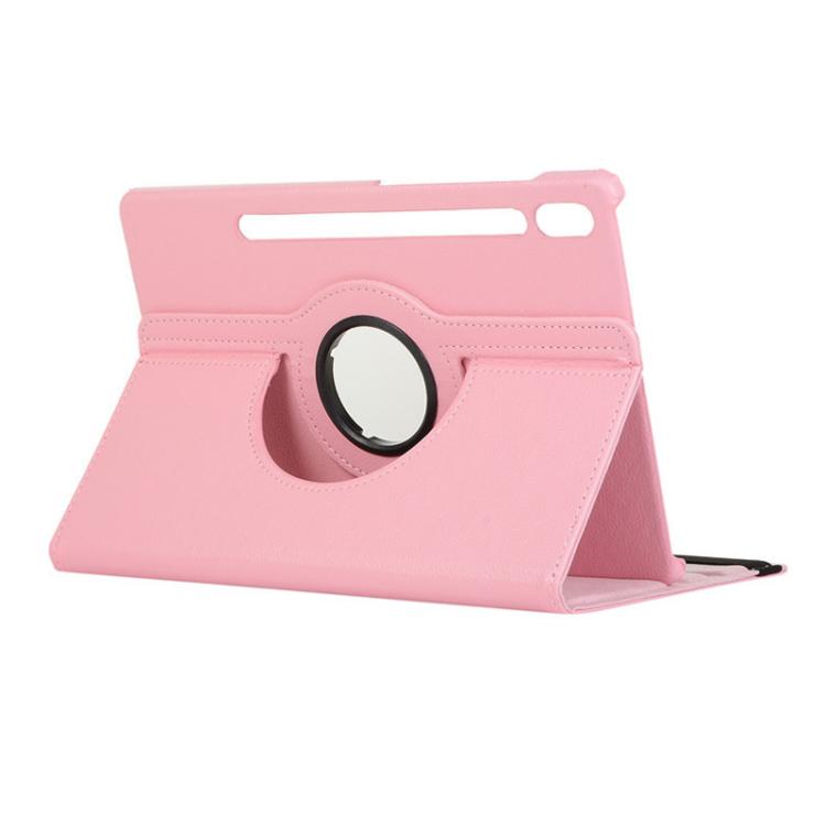 For Samsung Galaxy Tab S10 FE / S9 FE / S9 ENKAY 360 Degree Rotation Litchi Leather Smart Tablet Case(Pink) - free shipping - PMc TechLife - Order now!