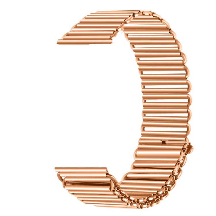 20mm Loop Slingshot Buckle Stainless Steel Watch Band(Rose Gold) - free shipping - PMC TechLife - Order now!