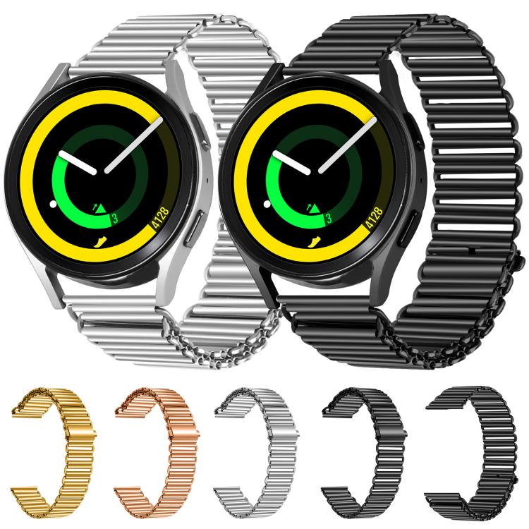 20mm Loop Slingshot Buckle Stainless Steel Watch Band(Rose Gold) - free shipping - PMC TechLife - Order now!