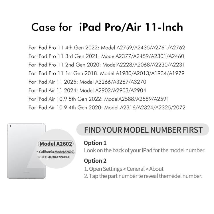 For iPad Air 11 2025 / 2024 / Air 10.9 2022 ENKAY 360 Degree Rotation Litchi Leather Smart Tablet Case(Dark Purple) - free shipping - PMc TechLife - Order now!