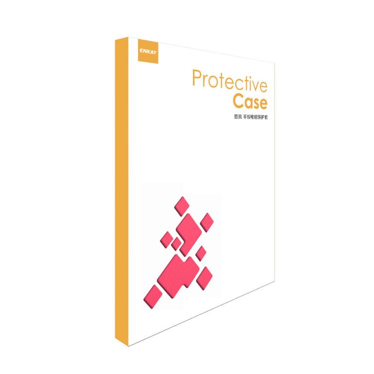 For iPad Pro 12.9 / Air 13 2025 / 2024 ENKAY 360 Degree Rotation Litchi Leather Smart Tablet Case(Dark Purple) - free shipping - PMc TechLife - Order now!