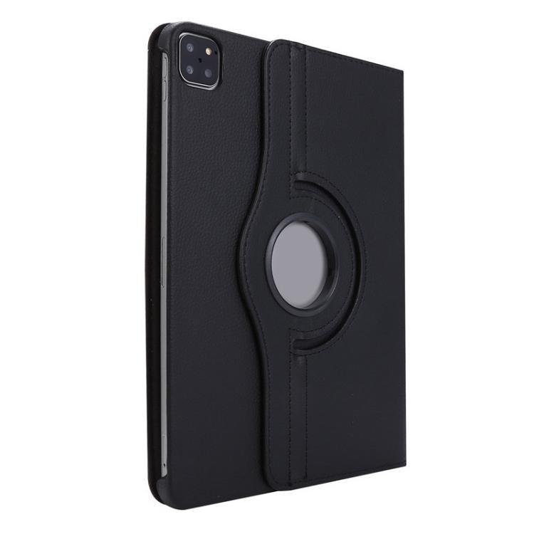 For iPad Pro 13 2024 ENKAY 360 Degree Rotation Litchi Leather Smart Tablet Case(Dark Blue) - free shipping - PMc TechLife - Order now!