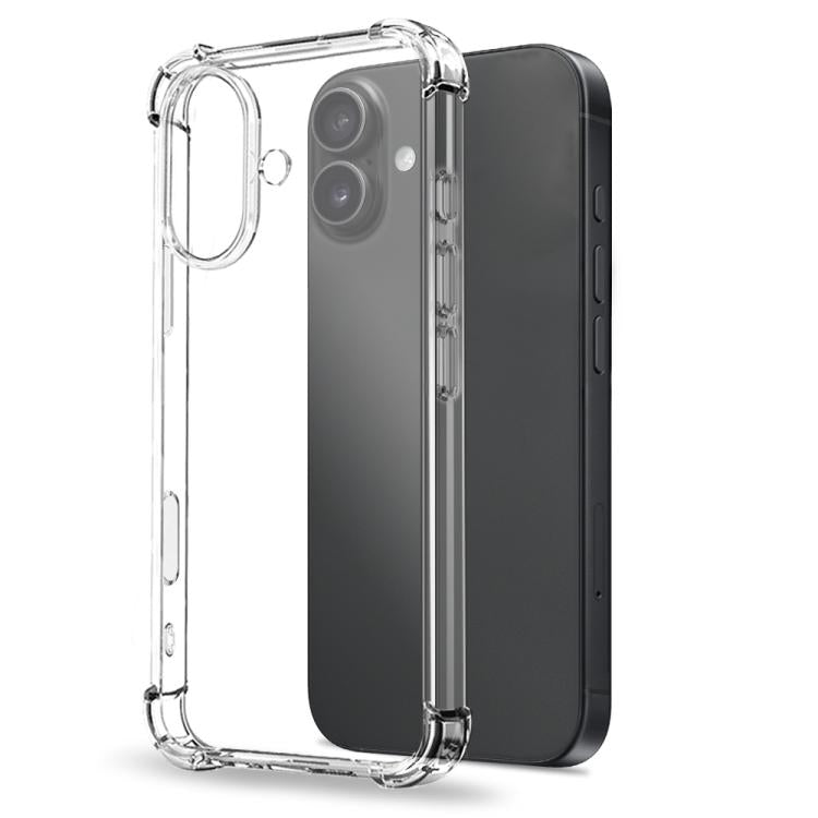 For iPhone 17 NORTHJO 2 in 1 TPU Airbag Shockproof Phone Case with Screen Film(Clear) - free shipping - PMC TechLife - Order now!