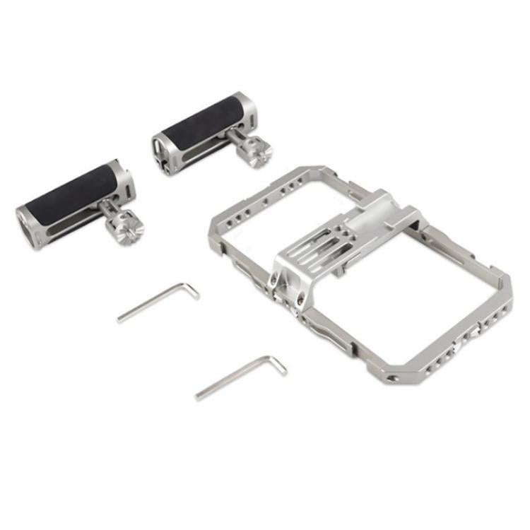 C072 Aluminum Alloy Handheld Smartphone Cage Rig Photography Stabilizer Dual Handle Frame - free shipping - PMC TechLife - Order now!