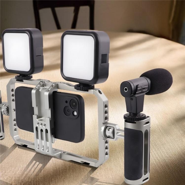 C072 Aluminum Alloy Handheld Smartphone Cage Rig Photography Stabilizer Dual Handle Frame - free shipping - PMC TechLife - Order now!