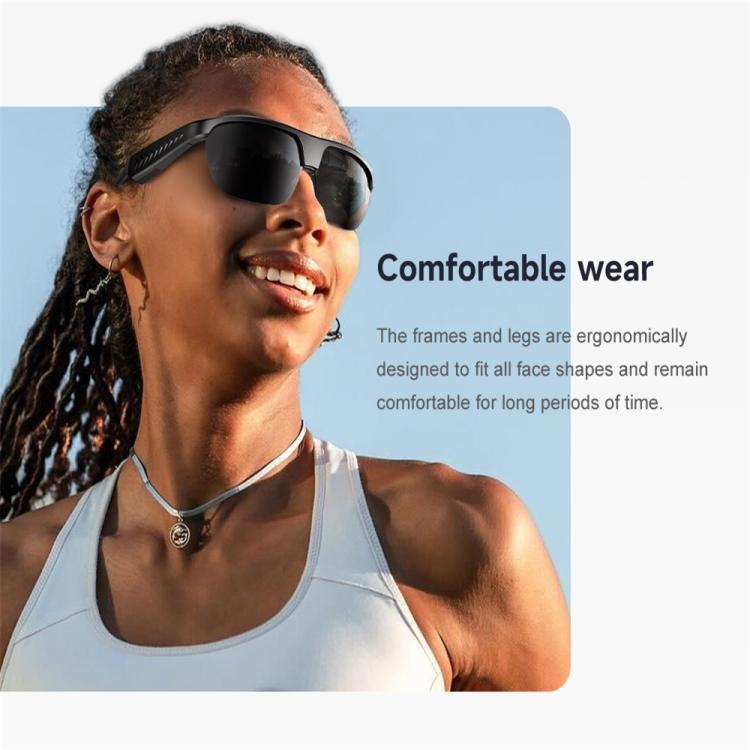 L01 Smart Glasses, Support AI Intelligent Translation / Bluetooth Call / Intelligent Noise Reduction(Black) - free shipping - PMC TechLife - Order now!