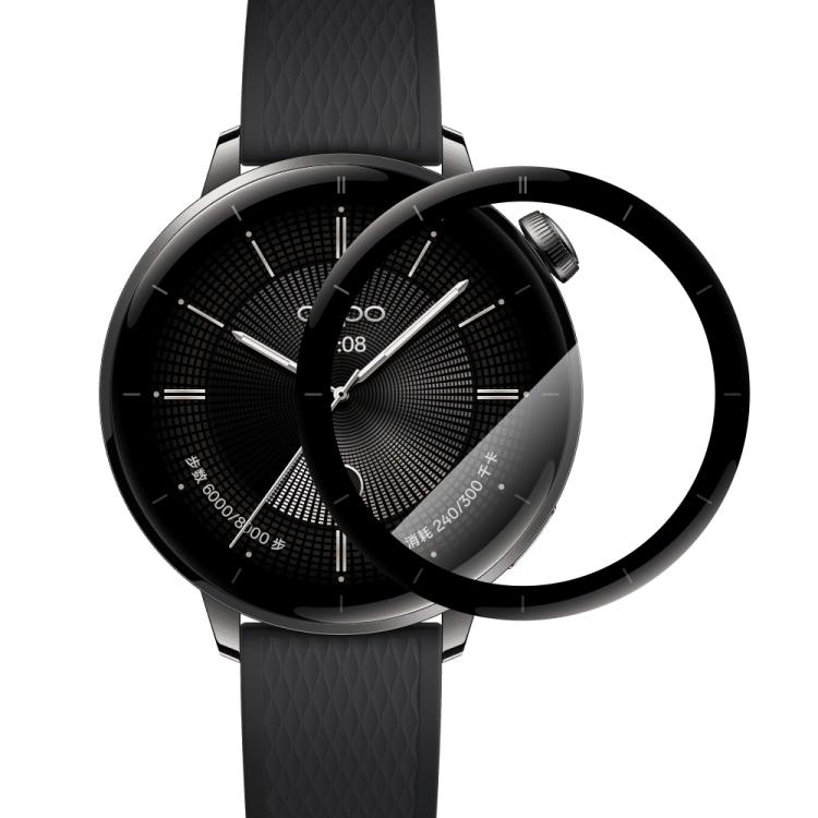 For OPPO Watch X2 Mini NORTHJO Watch Screen Protector PMMA Anti Scratch HD Screen Film(Black) - free shipping - PMc TechLife - Order now!