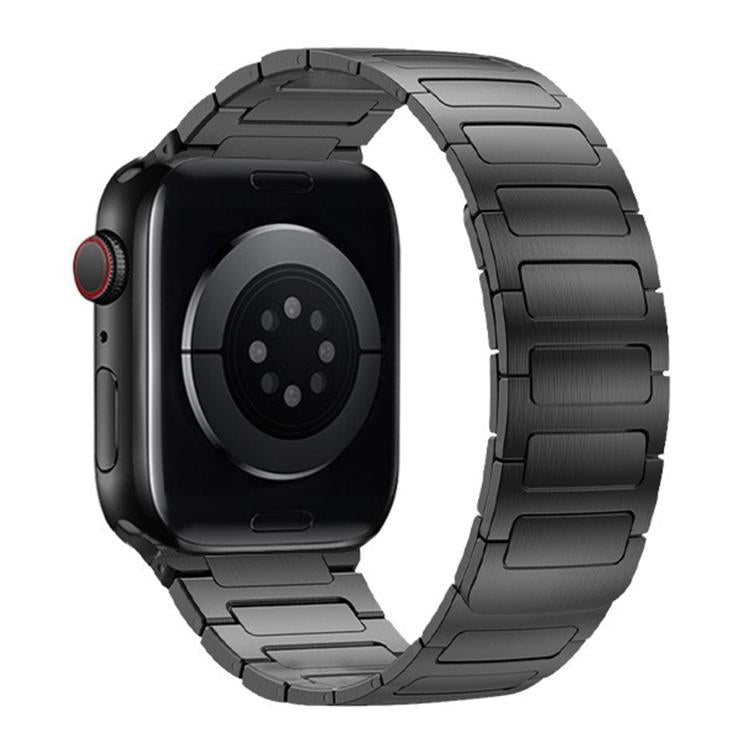 For Apple Watch 46mm / 49mm / 45mm / 44mm I-Beam Magnetic Stainless Steel Strap(Titanium Gray) - free shipping - PMC TechLife - Order now!