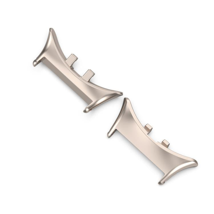 For vivo watch5 1 Pair 20mm 316 Stainless Steel Metal Watch Band Connector(Moonlight White) - free shipping - PMC TechLife - Order now!
