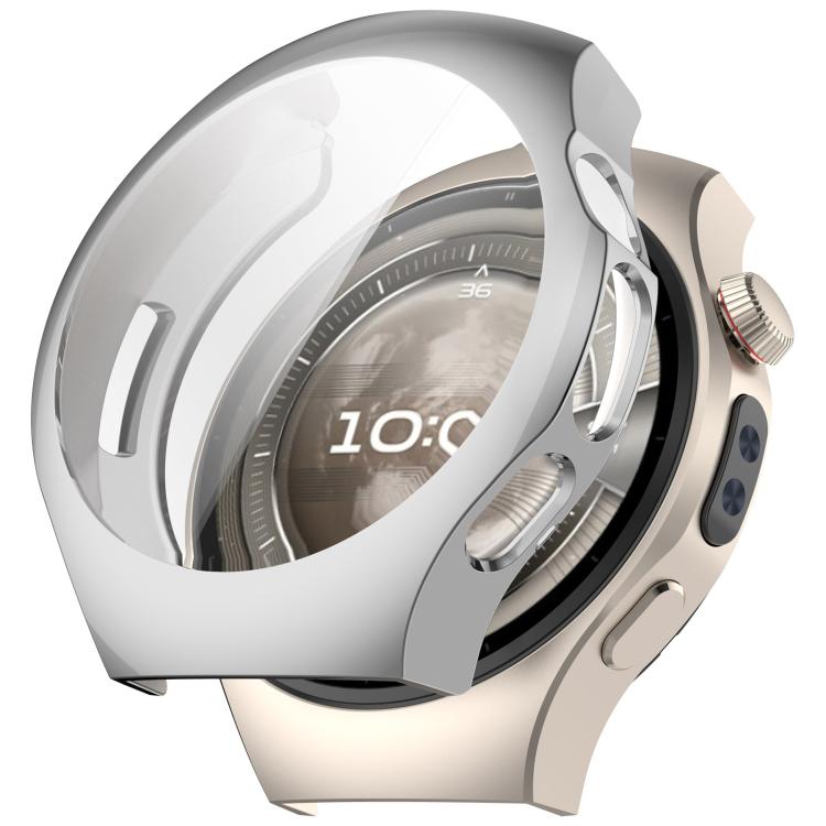 For Huawei Watch 5 46mm Electroplated TPU Full Coverage Watch Protective Case(Silver) - free shipping - PMC TechLife - Order now!