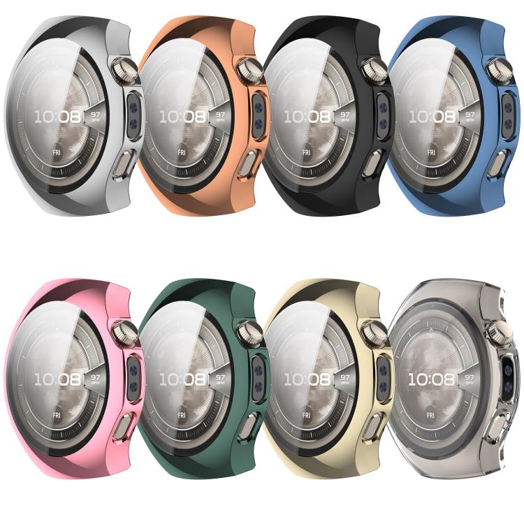For Huawei Watch 5 42mm Electroplated TPU Full Coverage Watch Protective Case(Green) - free shipping - PMC TechLife - Order now!